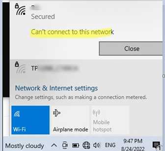 Как исправить проблему подключения к сети Wi-Fi в операционной системе Windows