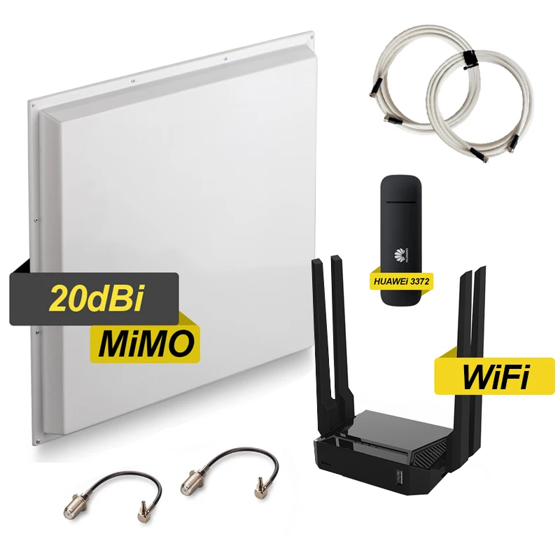 Преимущества модема роутера wifi с антенной MIMO
