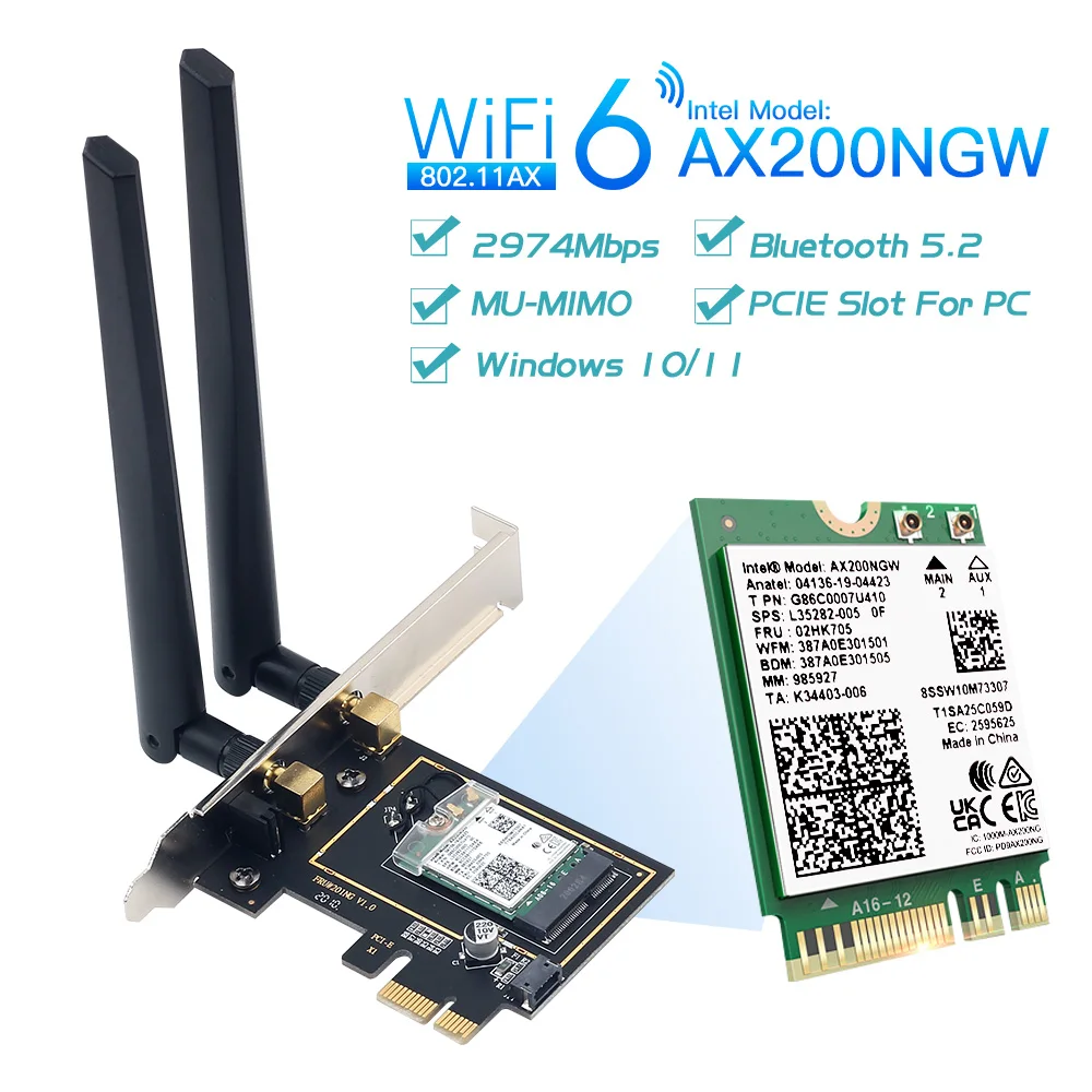 AX200 – Wi-Fi 6 от Intel